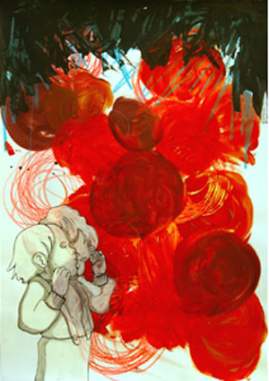 twin, 2008, Mischtechnik