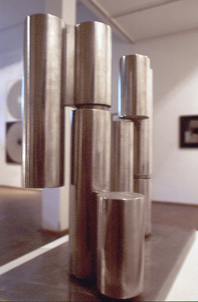 mobile Edelstahlplastik von Günter Tollmann